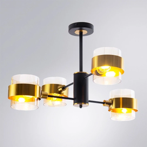 Люстра на штанге Arte Lamp CARLO A8205SP-4BK фото 2