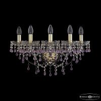 Бра хрустальные 1410B/5/195/XL G V7010 Bohemia Ivele Crystal (Богемия Ивеле Кристалл)