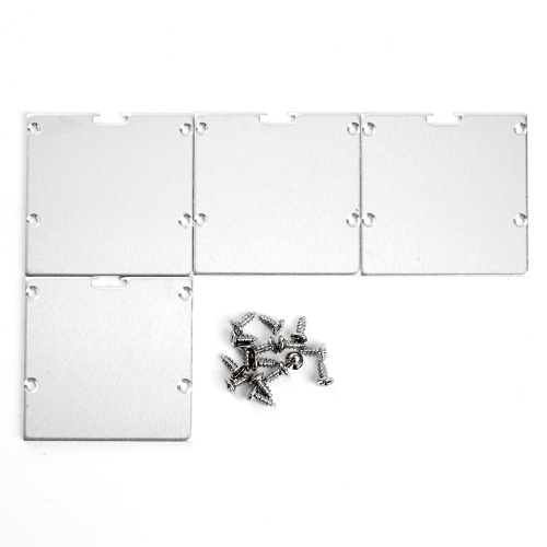 Заглушка без отверстия для профиля CAB269, LD368 (комплект 4шт) фото 2