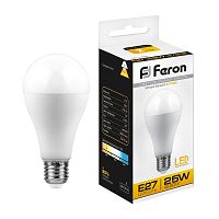 Лампа светодиодная Feron LB-100 Шар E27 25W 175-265V 2700K
