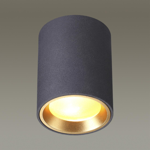 4205/1C HIGHTECH ODL20 327 черный/металл Потолочный светильник GU10 50W IP54 AQUANA фото 4