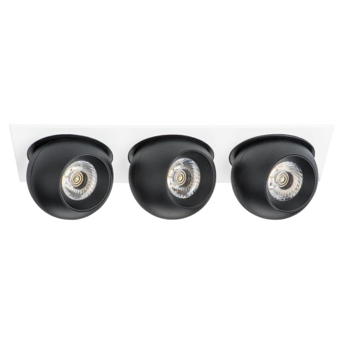 Комплект из светильника и рамки Lightstar Intero Ball (217536+217074+217074+217074) i536747474