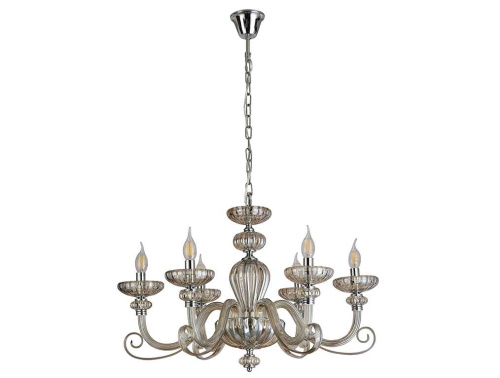 Подвесная люстра Newport 8626/C chrome cognac М0071597 фото 3 Подвесная люстра Newport 8626/C chrome cognac М0071597 фото 3