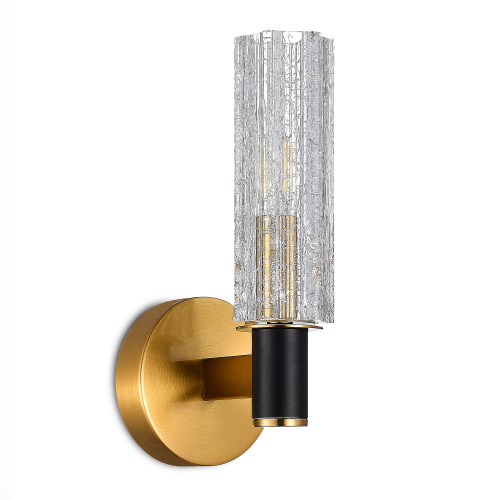 SL1238.301.01 Бра ST-Luce Латунь/Кракелированное стекло E14 1*40W CASALI фото 2