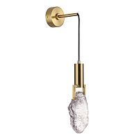 4372/5WL MIDCENT ODL23 239 античная бронза/металл/стекло Настенный св-к IP20 LED 200Лм 5W 3000K LIA