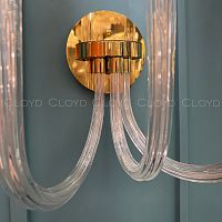 Бра Cloyd AEDA W3 / шир. 28 см - золото (арт.20478)