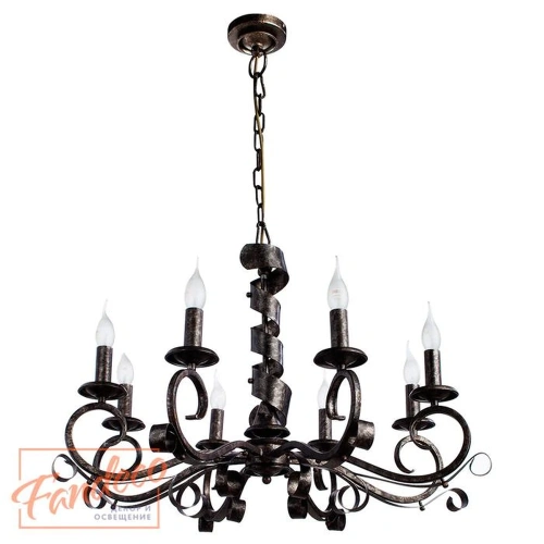 Подвесная люстра Arte Lamp ARENA A8952LM-8BG
