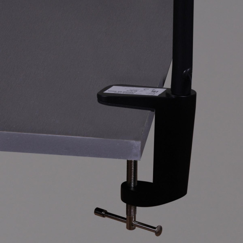 Настольная светодиодная лампа на струбцине Reluce 00868-0.7-01L BK фото 4