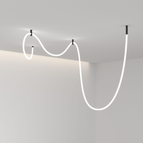 Гибкий неон 336 Led 12 Вт IP20 4200K Full light круглый дневной белый, 5 м 24V 12W 336Led 2835 IP20 фото 3