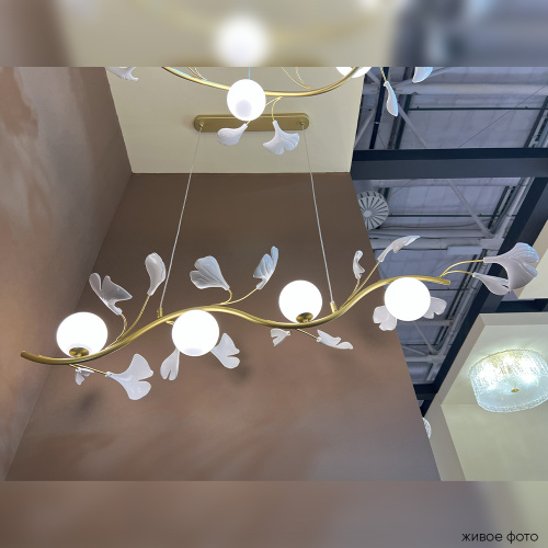 Crystal Lux Светильник подвесной Crystal Lux COLIBRI SP4 GOLD фото 7