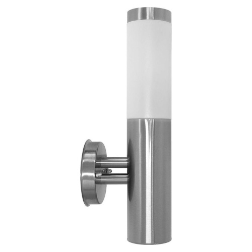 Светильник садово-парковый Feron DH021-B, Техно на стену вверх, 18W E27 230V, серебро фото 2