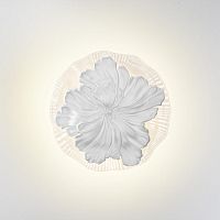 6614/8WL HIGHTECH ODL24 431 белый/гипс/акрил/прозр. стекло Настенный светильник IP20 LED 8W 3000K 220V FIORE