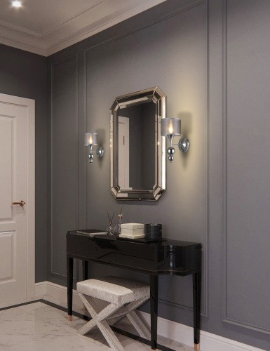 Настенный светильник Escada 1130/1A E14*40W Chrome фото 2 Настенный светильник Escada 1130/1A E14*40W Chrome фото 2