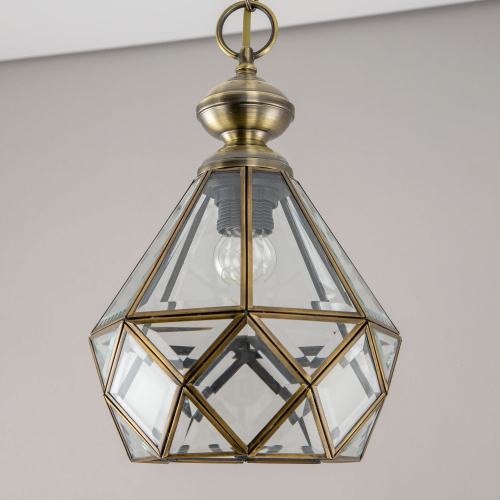 Citilux Витра-1 CL442110 Подвесной светильник витражный Бронза фото 7 Citilux Витра-1 CL442110 Подвесной светильник витражный Бронза фото 7