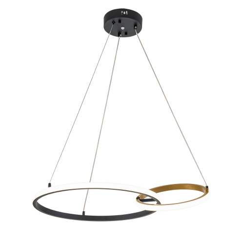 Подвесной светильник Escada 10230/2 LED*55W Black/Gold Подвесной светильник Escada 10230/2 LED*55W Black/Gold