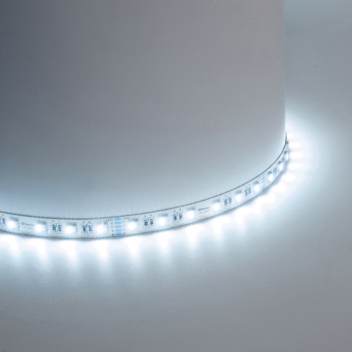 Лента светодиодная 60SMD(5050)/м 14,4Вт/м 24V 5000*12*1.22мм RGB+3000К, IP20, LS507 FERON фото 7