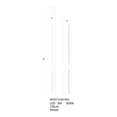 Бра Magnifico FL1195-6W фото 5
