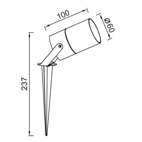 Наземный уличный светильник Mantra QUEBEC 9288 фото 2