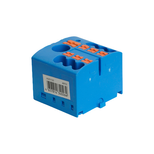 Зажим блочный (групп) для распред.тока нагрузки push-in на 6 точек, сеч 2,5 мм2, 690V,41А,  LD580 PTFIX 6-06/25 фото 5