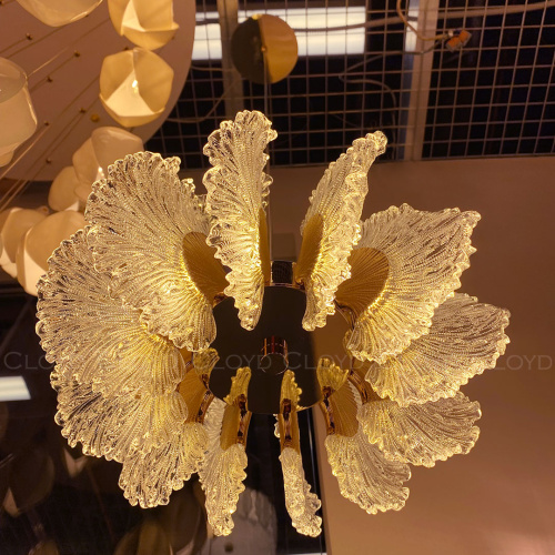 Люстра Cloyd ANTIGUA C1 / Ø35 см - золото (арт.11317) фото 5