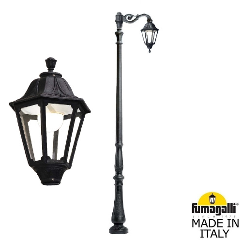 Fumagalli Парковый фонарь FUMAGALLI TABOR ADAM/NOEMI 1L E35.205.M10.AXH27 Fumagalli Парковый фонарь FUMAGALLI TABOR ADAM/NOEMI 1L E35.205.M10.AXH27