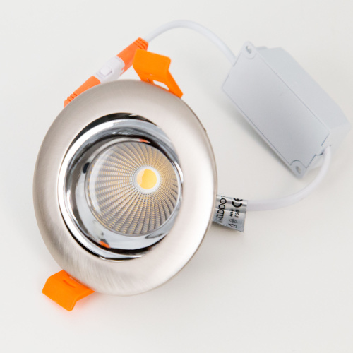 Citilux Альфа CLD001NW5 LED Встраиваемый светильник Матовый Хром фото 4 Citilux Альфа CLD001NW5 LED Встраиваемый светильник Матовый Хром фото 4