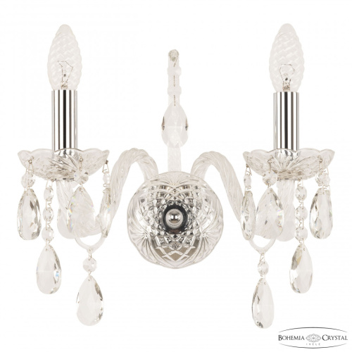 Бра хрустальные 105B/2/141 Ni Bohemia Ivele Crystal (Богемия Ивеле Кристалл)