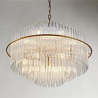 Люстра Cloyd VACOMBE-B C17 / Ø80 см - латунь (арт.10838)