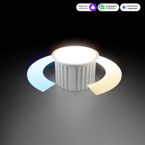 Умный светодиодный модуль 7W 2700-6500K 113° CCT+DIM (BMGU1005) BMGU1005 фото 4