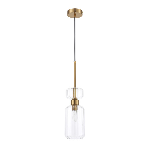 Подвесной светильник Escada 1141/1S E14*60W Antigue copper/Clear фото 2 Подвесной светильник Escada 1141/1S E14*60W Antigue copper/Clear фото 2