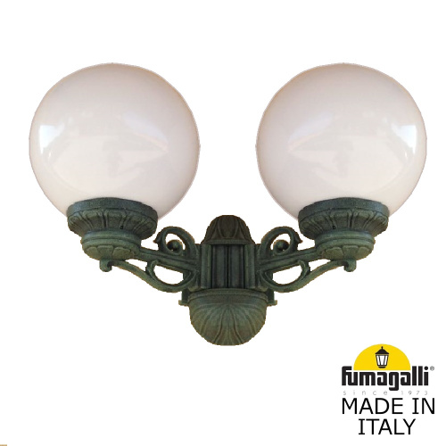 Fumagalli Светильник уличный настенный FUMAGALLI PORPORA/G250 G25.141.000.VYE27 Fumagalli Светильник уличный настенный FUMAGALLI PORPORA/G250 G25.141.000.VYE27