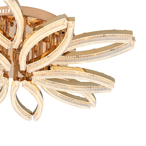 Потолочный светильник 100013/10C LED*196W Brass фото 6