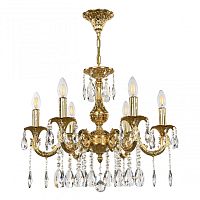 Люстра с хрустальными подвесками AL79101/6/175 A G Bohemia Ivele Crystal (Богемия Ивеле Кристалл)