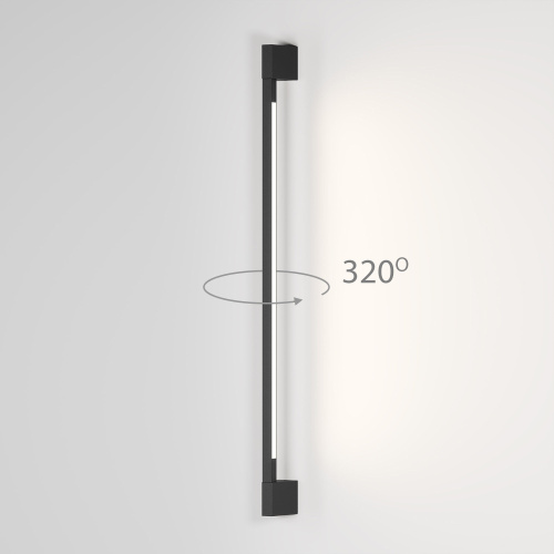 Светильник садово-парковый поворотный Argos 8W 4000K черный 35122/D фото 3