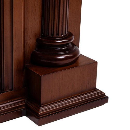 Каминокомплект LONDON/ЛОНДОН Светлый орех с очагом Электроочаг FIRESPACE/ФАЕРСПЕЙС 33 фото 5