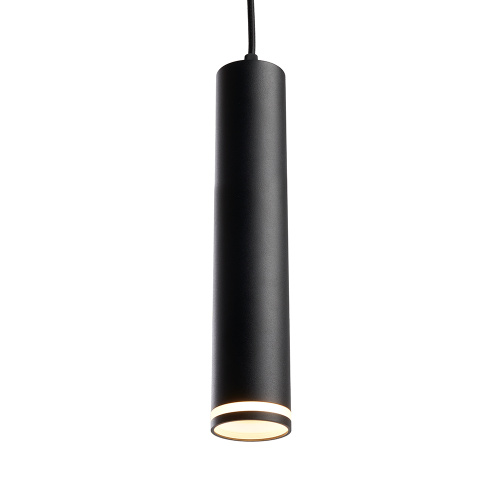 Светильник потолочный Feron ML1708 Barrel LUNA на подвесе  MR16 35W 230V, черный 55*280 фото 8