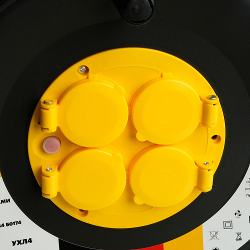 Катушка без провода 4-местная со шторками, с крышками STD44 фото 7 Катушка без провода 4-местная со шторками, с крышками STD44 фото 7