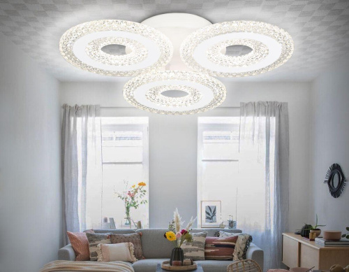 Потолочная светодиодная люстра Ambrella light Acrylica Original FA4001 фото 4