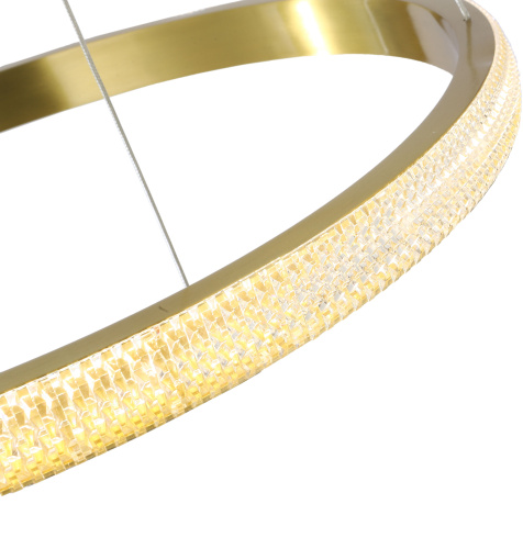 Люстра подвесная каскадная бронза LED 114Вт D40+60+80см Zortes LIDIA ZRS.30111.114 фото 5