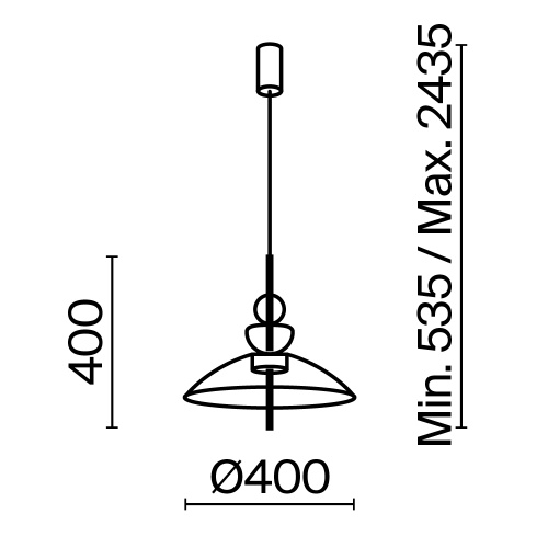 Подвесной светильник Maytoni MOD185PL-L6B3K6 фото 5