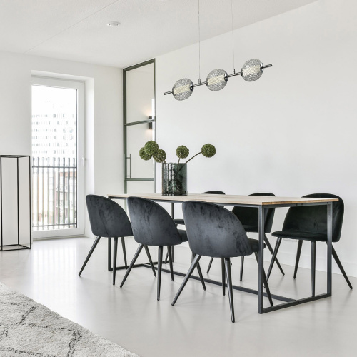 Подвесной светильник Escada 10250/3 LED*15W Chrome фото 3 Подвесной светильник Escada 10250/3 LED*15W Chrome фото 3