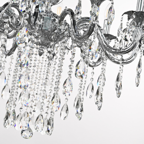 Люстра с хрустальными подвесками AL79101/10/250 B Ni Bohemia Ivele Crystal (Богемия Ивеле Кристалл) фото 7 Люстра с хрустальными подвесками AL79101/10/250 B Ni Bohemia Ivele Crystal (Богемия Ивеле Кристалл) фото 7