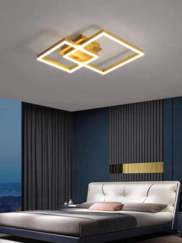 Люстра потолочная Alfa Light F2024-37 LED Позолото