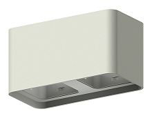 Корпус накладной для насадок с размером 70*70мм 2*GU5.3