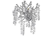Бра Dio D'Arte Elite Tavenna H 2.40.102 N