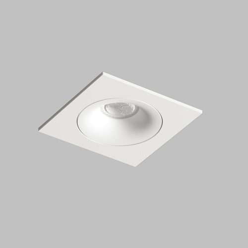 DK2121-WH Встраиваемый светильник, IP 20, 50 Вт, GU10, белый, алюминий фото 3 DK2121-WH Встраиваемый светильник, IP 20, 50 Вт, GU10, белый, алюминий фото 3