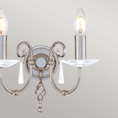 Бра Elstead Lighting AG2-POL-NICKEL фото 3 Бра Elstead Lighting AG2-POL-NICKEL фото 3