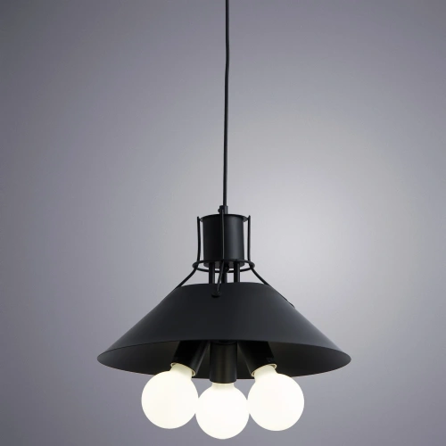 Подвесной светильник Arte Lamp STARK A9347SP-3BK фото 2 Подвесной светильник Arte Lamp STARK A9347SP-3BK фото 2