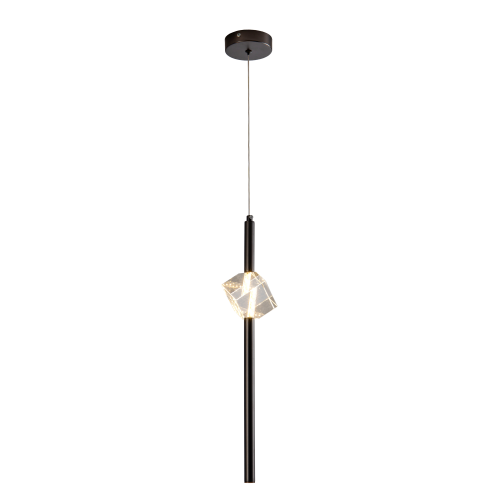 Светильник подвесной куб черный LED 6Вт D12см Zortes Brilly ZRS.30514.01 фото 6