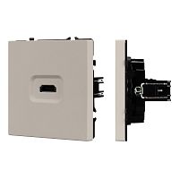 Механизм HDMI розетки SCT-NOBE-MHD1-SFPL-CA Arlight 061842